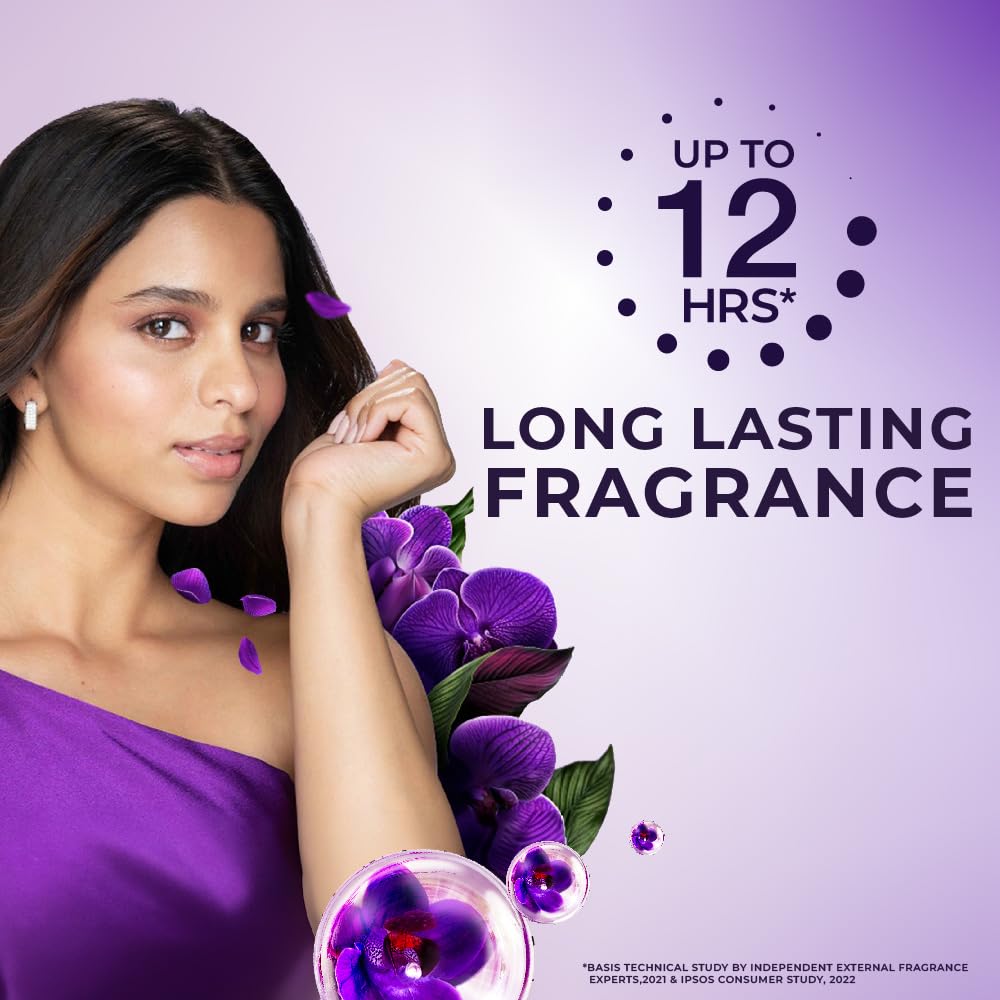 Lux Magical Orchid Body Wash 245 Ml With Black Orchid And Juniper Oil For Soft Glowing Skin Long Lasting Floral Fragrance Paraben Free