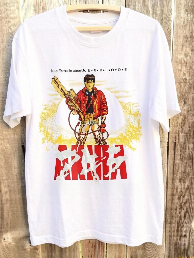 

Akira Tshirt Retro Anime Japan Unisexs and Womens Universal Tshirt Suitable for All Seasons and Versatile Styles L