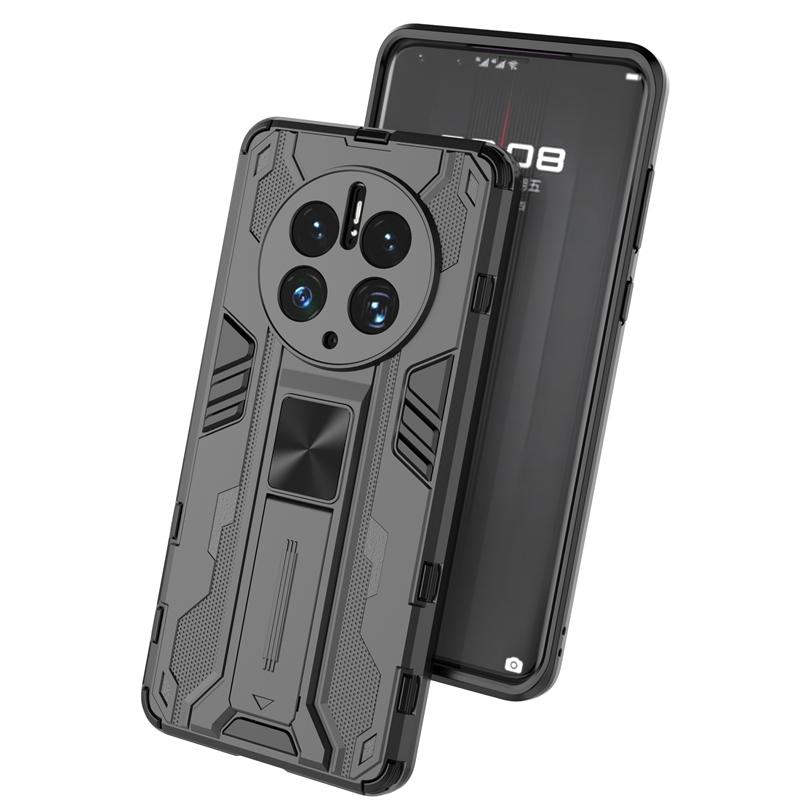 Pouzdro pro Huawei Mate 50 Pro, nárazuvzdorné, brnění, kryt na telefon pro Mate 50 Mate50Pro, magnetický kroužek, stojánek, zadní kryt