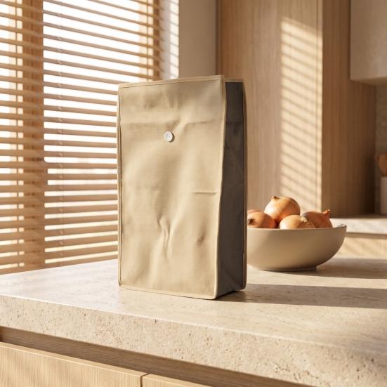 Home Kitchen Storage Supplies Reusable Self Sealing Potato Onion Bags, Light Blocking Bag with Side Blackout Bags for Root Vegetables