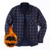 New Autumn/Winter Collection: Fleece-lined, Thickened Casual Warm Shirt for Men – Long-sleeved, Plus Size, Collared, Business Style