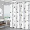 180cm/200cm Clear Shower Curtain Premium PEVA Shower Liner with Rustproof Grommets & Magnets Bathroom Waterproof Curtains