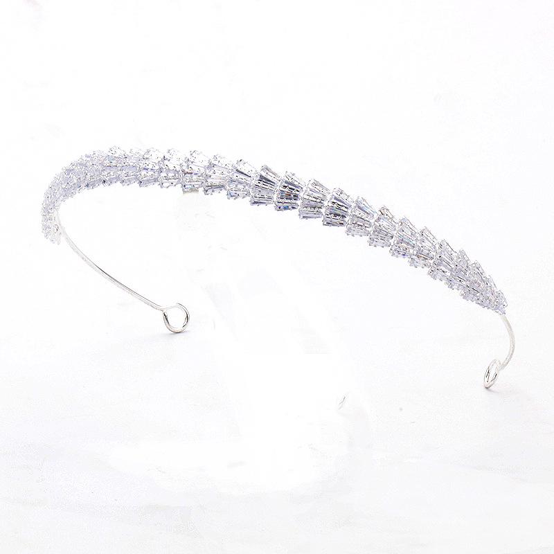 Elegant Cubic Zirconia Headband: Perfect for Weddings, Events & Photoshoots