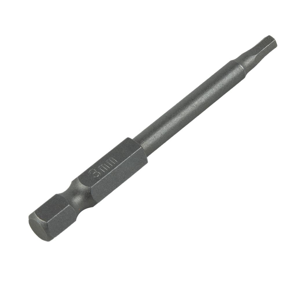 Screwdriver Bit Alloy Steel Length 2.55In Power Drill