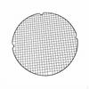 Black Carbon Steel Cooling Rack, 33cm Round NonStick for Cake & Cookie, Kitchen Baking Rack