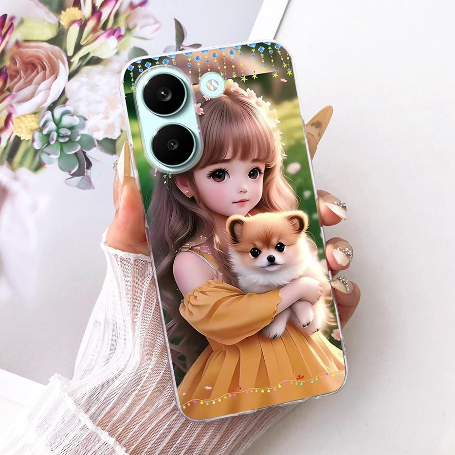 For Xiaomi Poco X8 Pro 5G Case Cute Love Heart Painted Cover Soft Slim Phone Case For Xiaomi Poco X8 Pro Max PocoX8 Pro 5G Shell