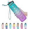 Water Bottle With Time Marker 1l Leakproof With Straw And Filter Tritan Bpa Free