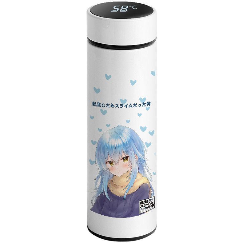 That Time I Got Reincarnated as a Slime. Smart thermos cup Two-dimensional water cup peripheral animation touch temperature