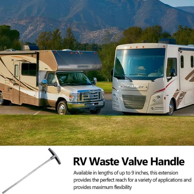 Car Waste Valves Handle Replacement Car Waste Valves Tube Extension Kit Tanks Valves Handle Car Dump Valves Handle