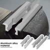 1Pair V Type Vise Jaws Aluminum Alloy Fixture Magnetic 6/4 Inch Vice Jaws Multi-Purpose Protectors Cover for Plumbing DIY Making