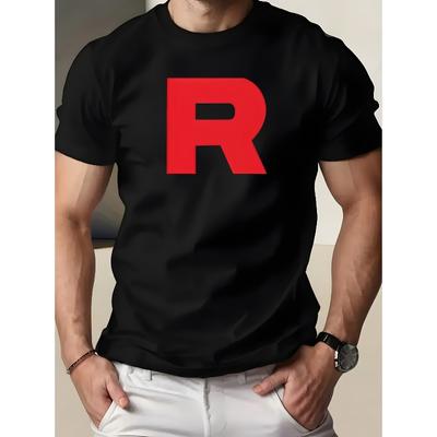 Europäische Größen Kreatives Mode-Print Vielseitiges Kurzarm-Rundhals-T-Shirt, Interpretiert jugendlichen Stil