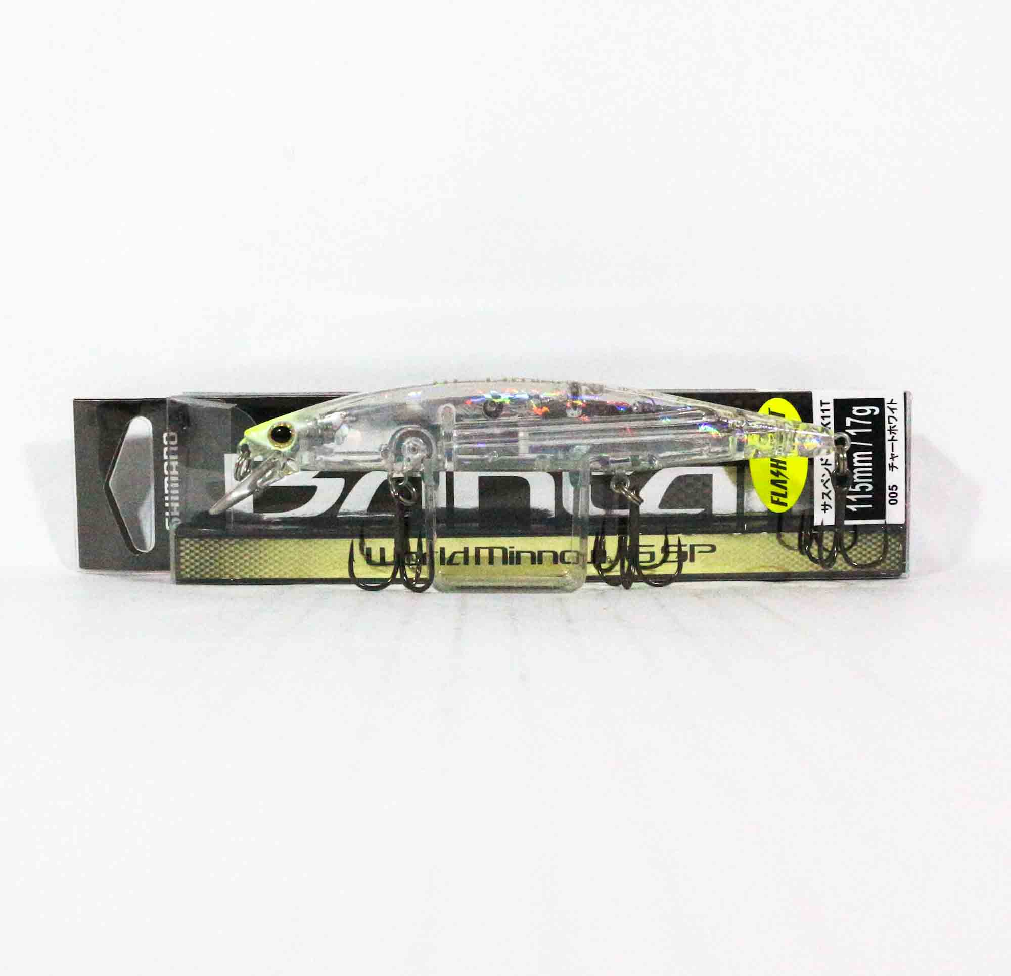 

Распродажа Shimano ZQ-K11T Bantam World Minnow 115SP Suspend Lure 007 995438