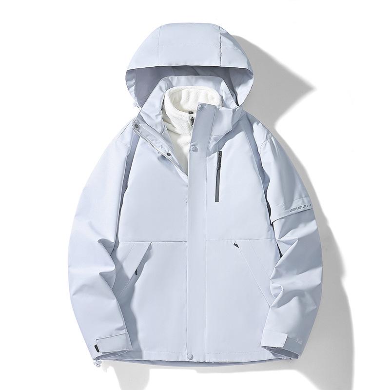24 AW Multifunktionale Wasserdichte Atmungsaktive Kapuzenjacke für Paare