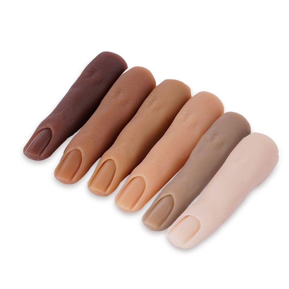 

Professional Finger Model Manicure Nail Training Tool Fake Finger Nail Tool Nail Practices