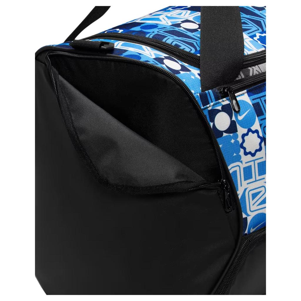 Nike Brasilia Fabric Gym Bag Medium Unisex University Blue & Black