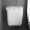 Wall-Mounted Bathroom Trash Can with Lid - Stylish, High-Capacity Design for Living Room and Bathroom