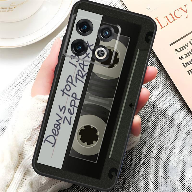 

Vintage Cassette tape retro style Cover For OnePlus 15 13 13R 13T 12 12R 10T 11 10 Pro OnePlus Nord 5 CE 4 3 Lite N20 N30 Case OnePlus 13