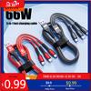 LNMAT1 Car Sticker 66W Fast Charging 3 In 1 Data Cable Car Mobile Phone Charger For BMW G01 G02 F22 F23 E46 E93 E39 G26 F01 F02 F06 G32