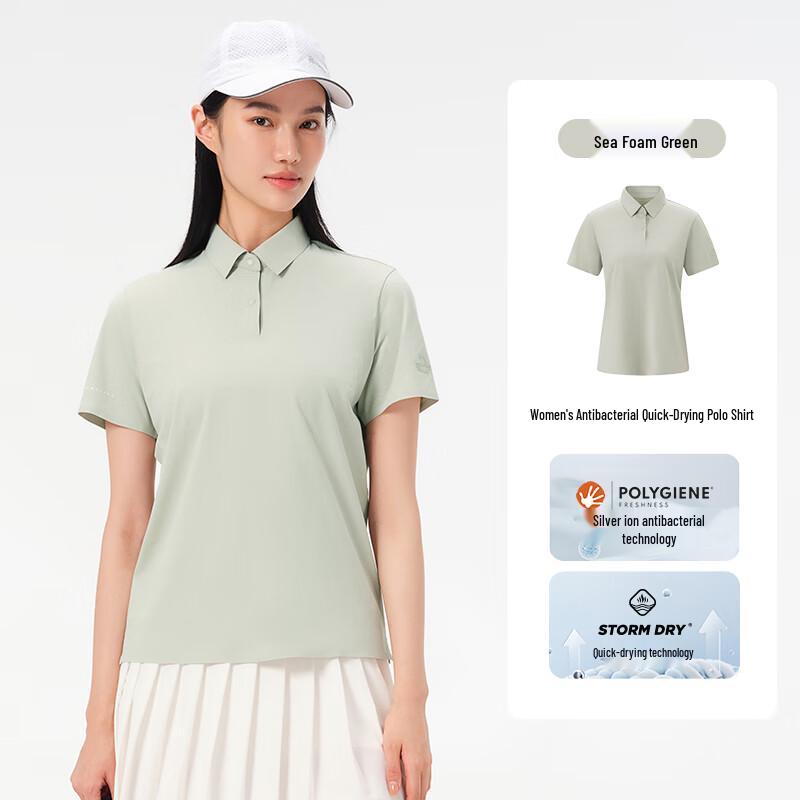 Pelliot Women's Quick-Dry Outdoor Sports Polo Shirt