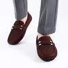 Leichte Herren-Loafer, lässige Lederschuhe zum Reinschlüpfen, klassische, bequeme Herren-Fahrschuhe, Mokassins
