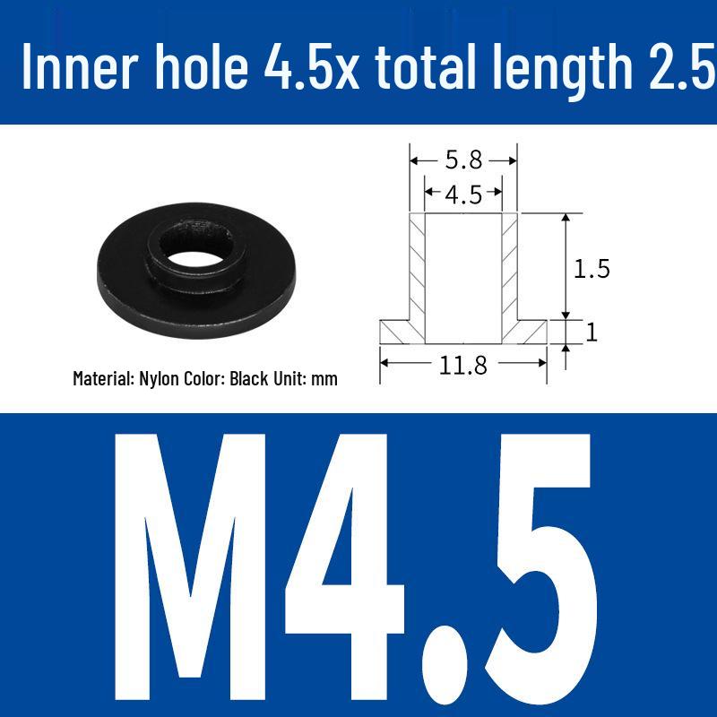 Insulating Nylon Bushings & Gaskets: T-Type, Stepped, Grooved Washers & Hinges for Window Protection