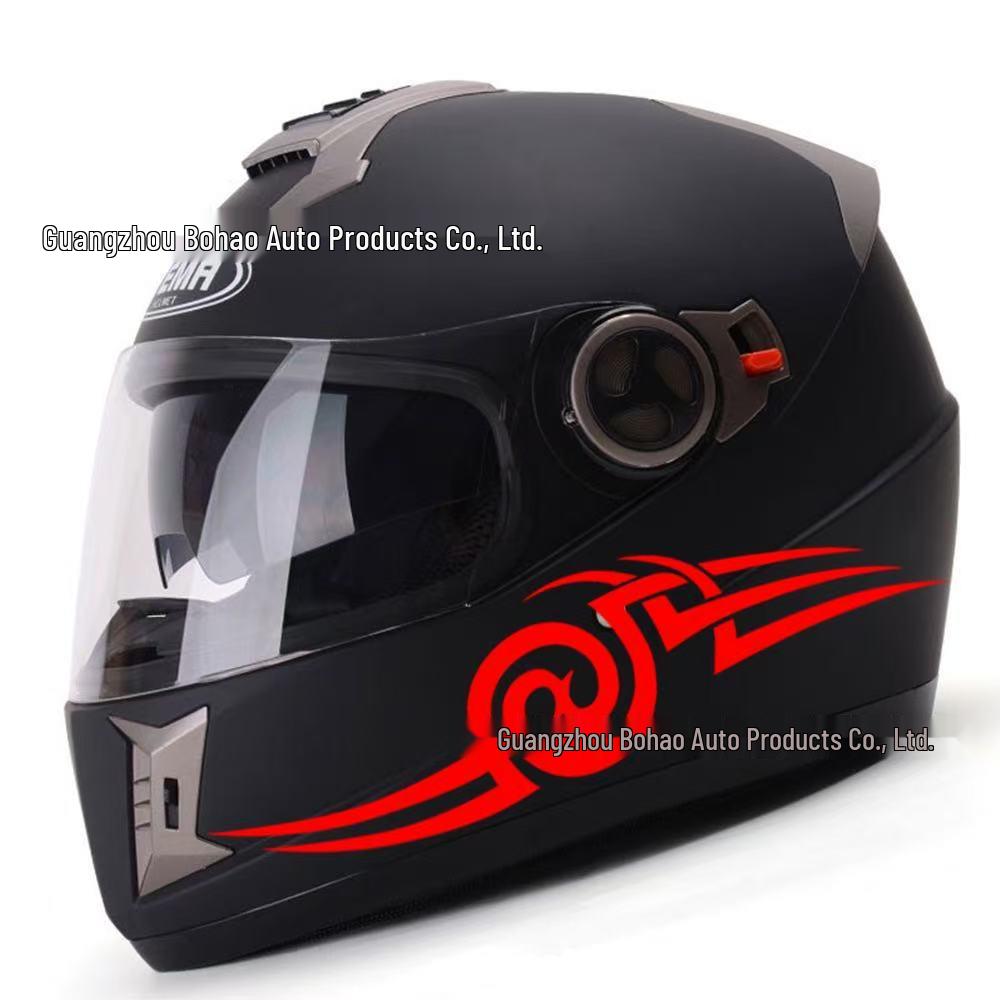 Reflective Waterproof Motorcycle Helmet & Body Scratch Cover Sticker