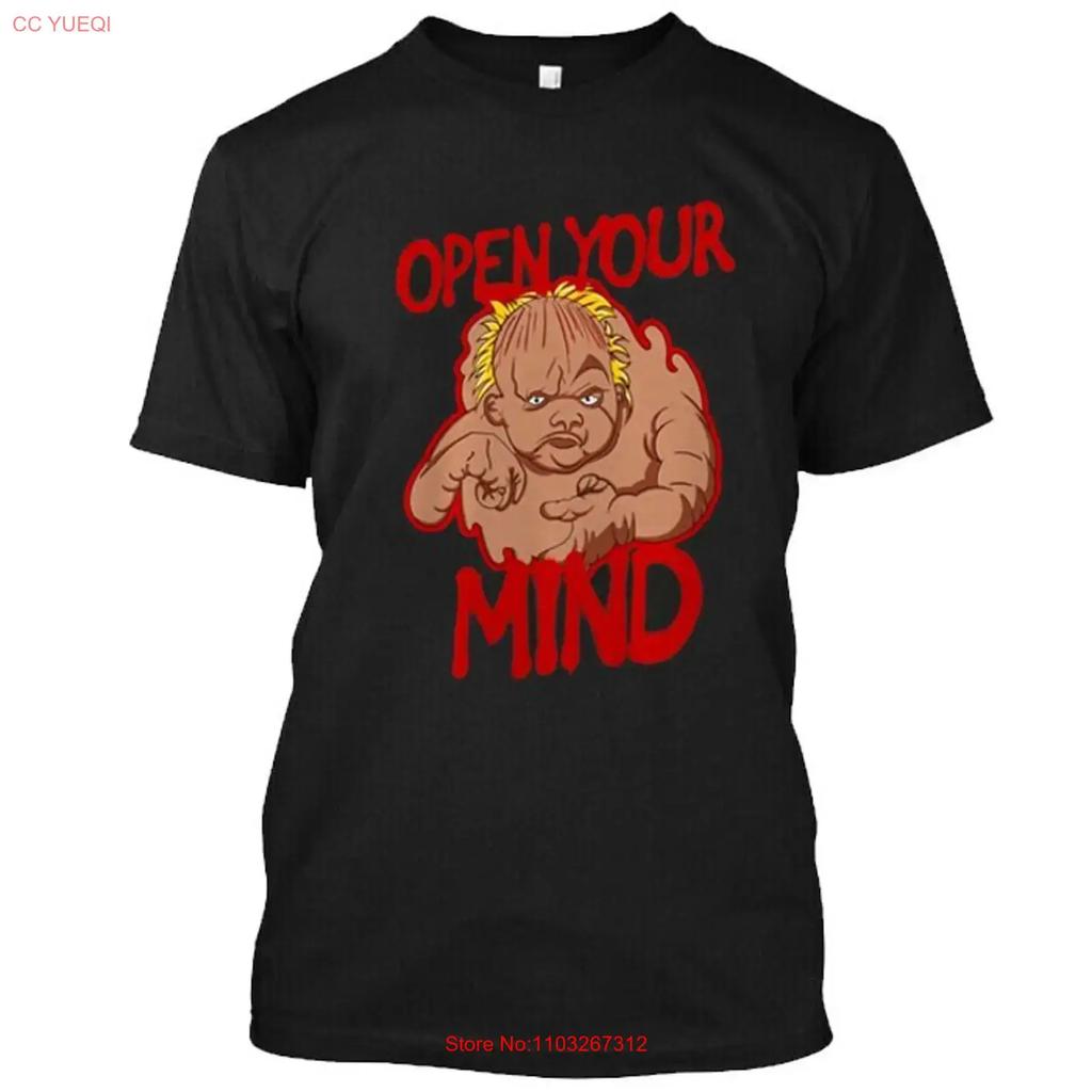 New Open Your Mind Classic T Shirt Made In Us Aus Size S 2xl Vintage Stretched Slightly Casual Homme Graphic Comfortable