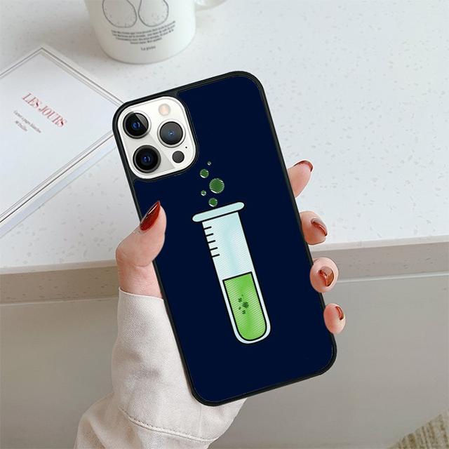 Science Chemistry Style Phone Case For iPhone 17 Air 13 12 14 15 16 Cover For Apple Pro Max 6S Plus Coque
