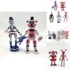 5pcs Fnaf Five Nights At Freddys Light Up Action Figures With Vibrant Colors And Unique Styles For Kids Collectors And Gifts