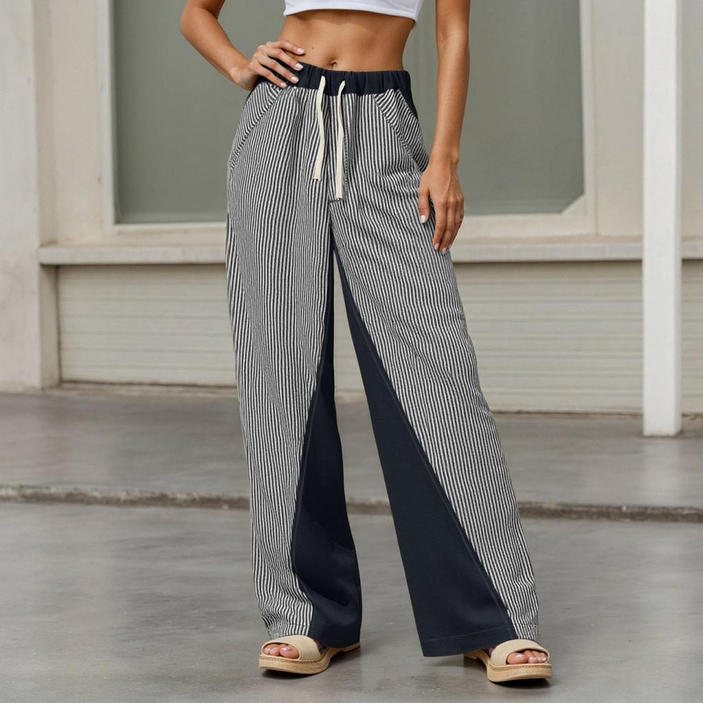 Women's Denim Classic Versatile High Waist Fashionable Trousers