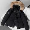 WTEMPO Couple Winter Jackets Men Women Parkas Thicken Warm Coat Faux Fur Hooded Jackets Solid Color Parka Coat Male Outwear
