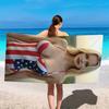 Quick-Drying Water-Absorbent Polyester Microfiber Blanket Ideal for Outdoor Travel Beaches Camping Bathrooms Family Days Parties