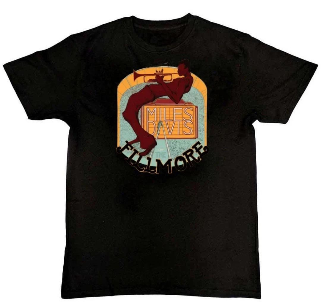 

Miles Davis Fillmore Jazz Graphic Print Unisex Mens 100% Cotton T-shirt Mens Tees Top 3XL