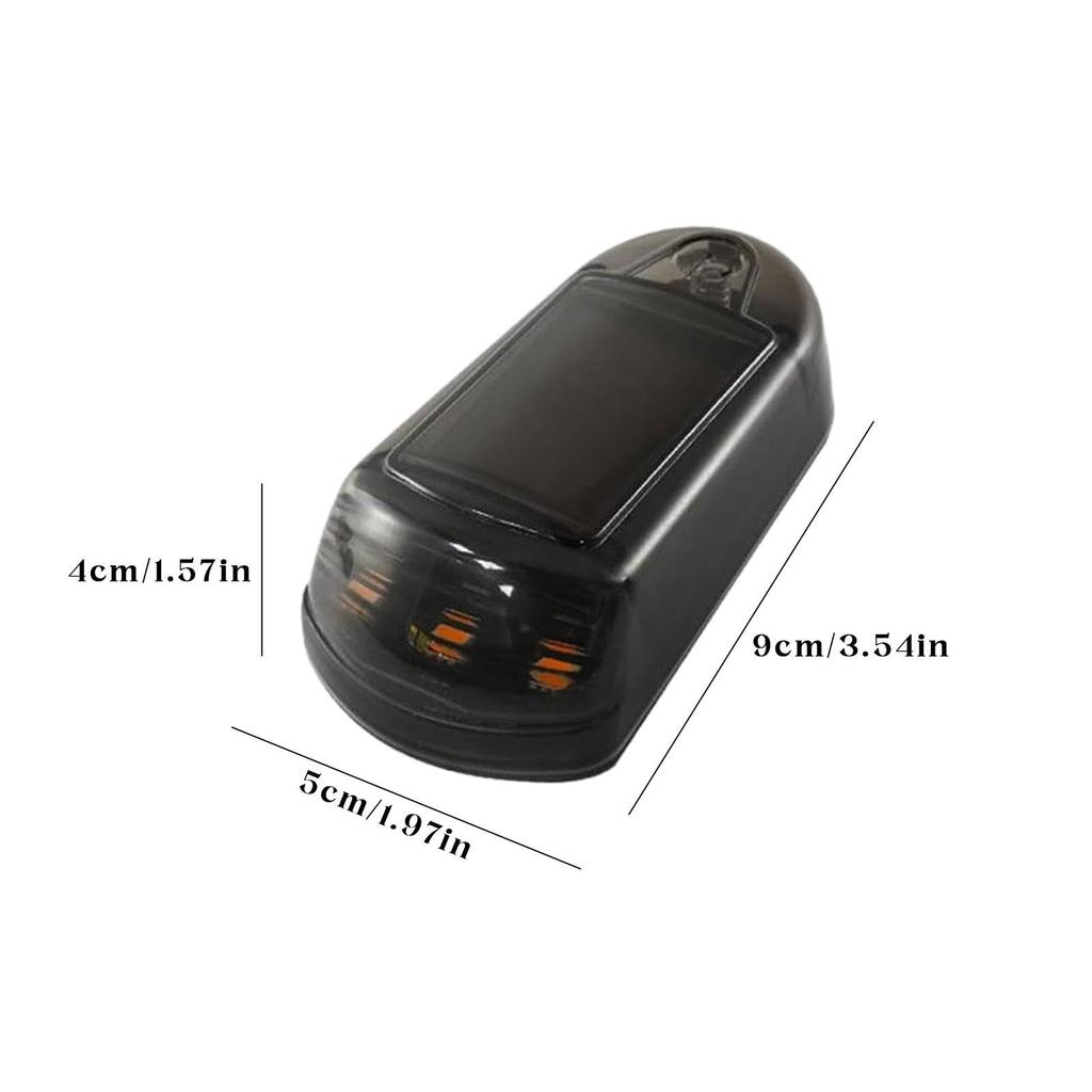 Solar Cab Lights for Trucks, Truck Cabites, Solar Cabites Cordless Truck Roof Lights, Cab