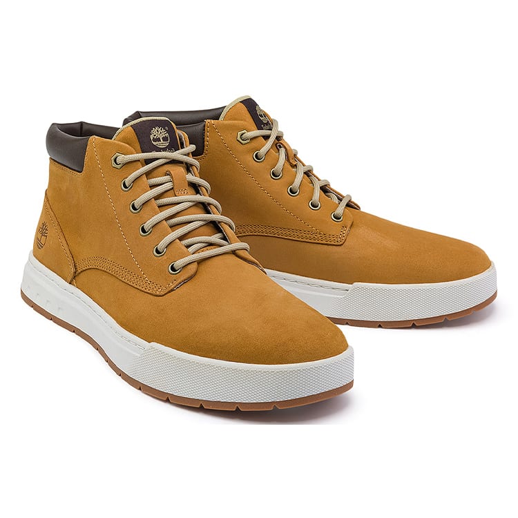 Timberland Leather Slip Resistant Abrasion Resistant Slip Resistant Abrasion Resistant Mid Top Skateboard Shoes Men's A5PRVW
