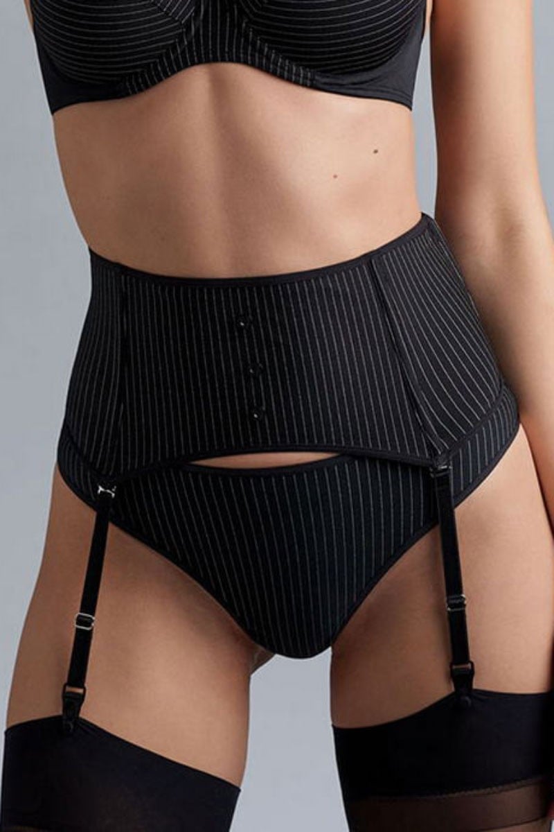 

Пояс для панчох Marlies Dekkers (95272) 44(M) прозорий колір чорний