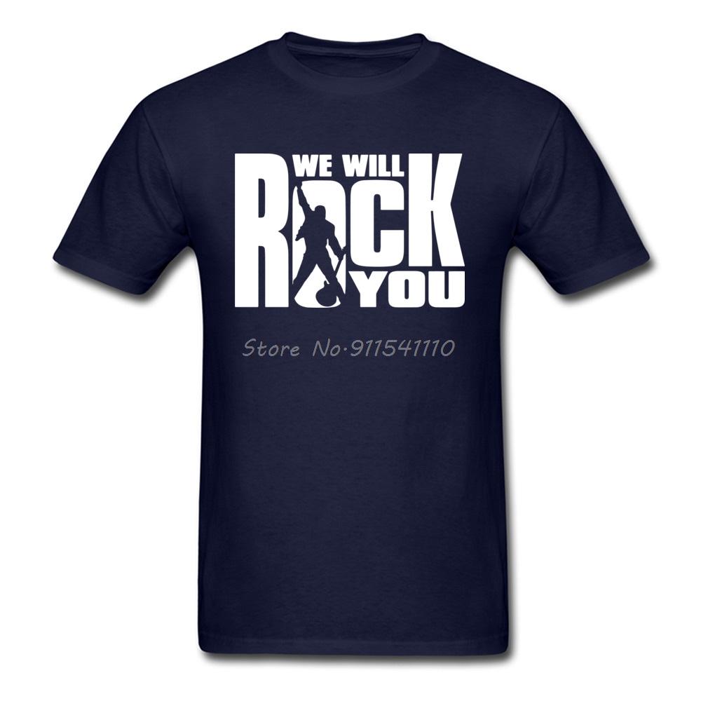 We Will Rock You Pánské tričko Tričko Nápis Hip Hop Rock Funky tričko Streetwear Bavlna Dámské Topy Pánské Oblečení