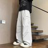 Men's Multi-Pocket Loose Straight-Leg Cargo Parachute Pants