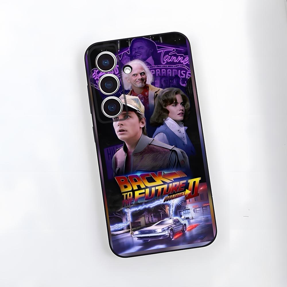 Heißes Back to the Future Film Handyhülle für Samsung S26 S25 Plus S20 S20 Plus S22 Ultra S23 FE S21 Plus S21 Ultra Weiche Hülle
