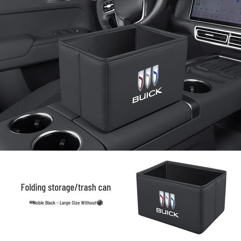 Folding Trash Can and Storage Box for New Buick Envision Plus/GL8/E5s/GS