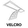 Velcro sandpaper 115 x 230 mm, K100, 5 pcs., with holes