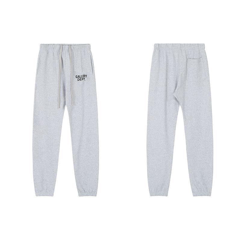 GALLERY DEPT Bluza Unisex z Kapturem Bawełniana z Plamami Farby Graffiti - Jesienna Luźna