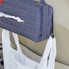 NAPOLEX Light Fizz LF-147 Denim Car Tissue Box Cover with Hanging Strap