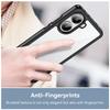 For Xiaomi Redmi Turbo 4 5G/Xiaomi Poco X7 Pro 5G Phone Case WANLONFENG XC Series TPU Acrylic Cover with Tempered Glass (Big Lens Hole)