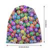 Custom Bingo Balls Pattern Bonnet Hats Fashion Knitted Hat For Unisex Women Autumn Winter Warm Skullies Beanies Caps