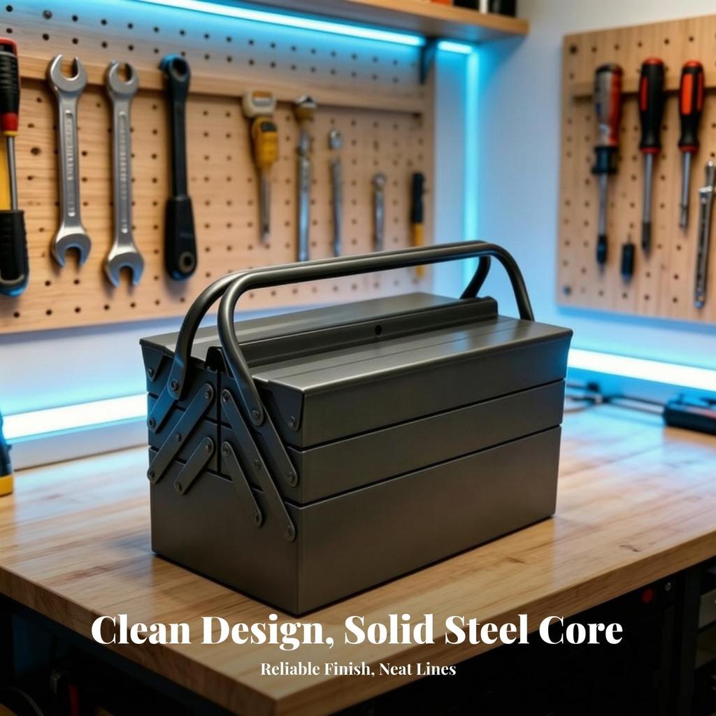Cantilever Tool Chest Heavy-Duty Foldable Multi-Function for Garage
