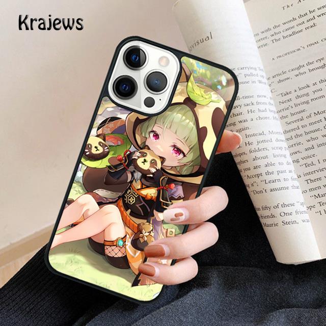 Anime Genshin Impact Sayu Phone Case For iPhone 17 Air 16 15 14 Max Plus 11 12 13 Pro Max Phone Cover coque Fundas