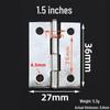 Stainless Steel Folding Casement Hinge for Doors, Windows, Wooden Boxes & Luggage (1-4 inches)