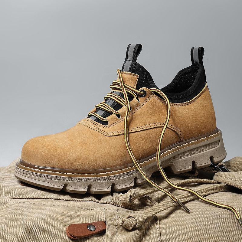 Genuine Leather Bumblebee Martin Boots Men's Boots