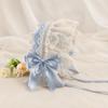 Ribbon Bow Cosplay Headpiece Lace Trim Anime Headband Lovely Lace Headband  For Maid Costume
